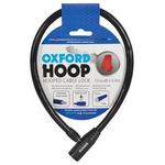 Lyno užraktas Oxford Hoop4 Cable Lock 4mm x 600mm Black