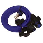 Lyno užraktas Oxford Cable Lock 12mm x 1800mm Blue