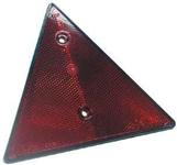 Atšvaitas, raudonas, trikampis, 156X136mm