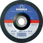 Šlifavimo diskas AL24, 125x6x22,2 mm, aliuminiui