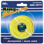 Automobilinis laidas, geltonas, 1,0mm^2, 10m