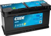 AKUM. EXIDE 12V106AHEN950A 392X175X190 AGM 0/1/B13/L06